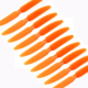 Set de Hélices GEMFAN 6045R dos hojas naranja (10pcs)