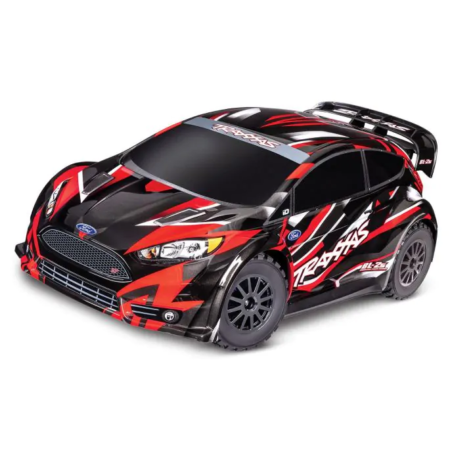 Traxxas Ford Fiesta ST Rally BL-2S 1/10 4WD Rojo RTR TRX74154-4RED