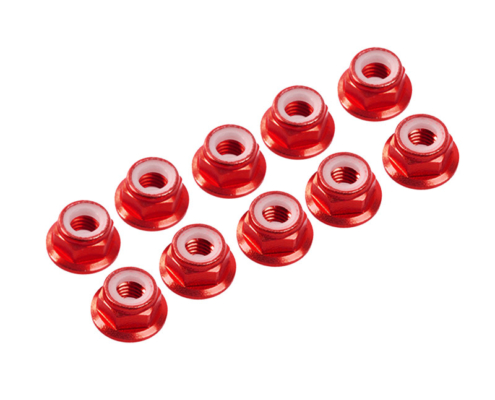 Tuercas autoblocantes de aluminio Ultimate Racing M3 (Rojo) (10pcs) UR1503-R