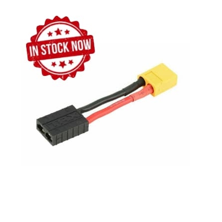 Adaptador de batería XT60 (Macho) TRX (Hembra) con cable XT60TRXH