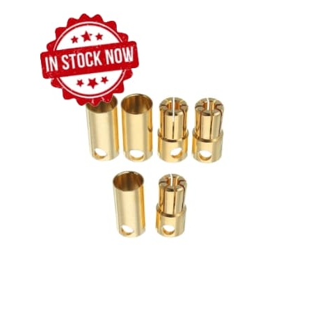 Conector Bala 6.5mm (6pcs)