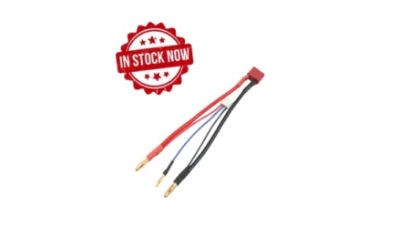 Adaptador de equilibrador Etronix para baterías Lipo 2 con conector Deans/4 mm/2mm ET0282