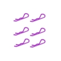 Clips de carrocería Grandes 1/8 Fastrax Rosa (6pcs) FAST210MP