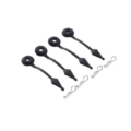Clips de carrocería Medianos Fastrax (4pcs) FAST888BK