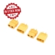 Conectores XT60 Revtec 2 Machos/ 2 Hembras GF-1003-001