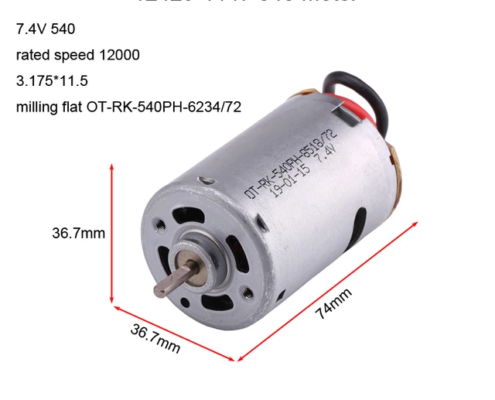 Motor WLToys 12429-1147