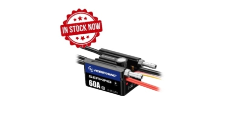 Variador Hobbywing Seaking 60A V4 2-3s LiPo HW30302202
