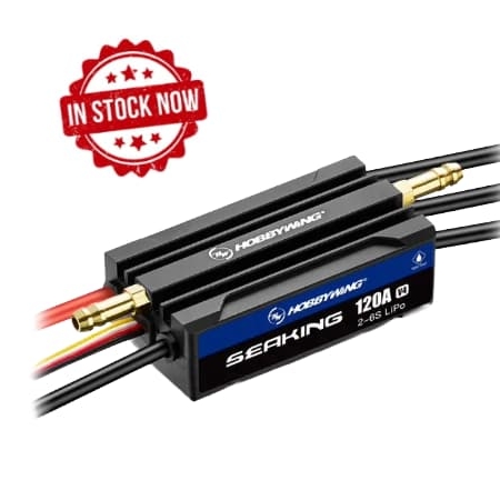 Variador Hobbywing Seaking 120A V4 2-6s LiPo HW30302363