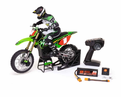 Moto Losi 1/4 Promoto-MX Pro Circuit 2S RTR Brushless ( con batería y cargador) LOS06002