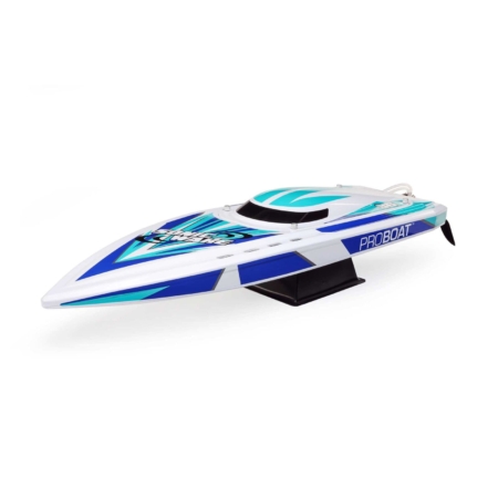 Lancha Sonicwake V2 36" Self-Righting Brushless Deep-V Blanca RTR PRB08032V2T2