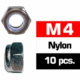 Tuercas autoblocantes de aluminio Ultimate Racing M4 (10pcs) UR165400