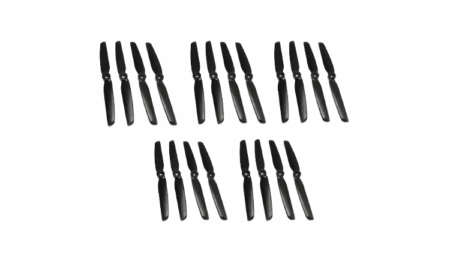 Set de Hélices Gemfan 6030 dos hojas negras (10pcs) GEM3