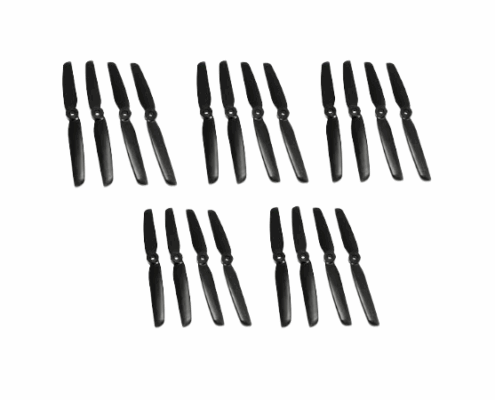 Set de Hélices Gemfan 6030 dos hojas negras (10pcs) GEM3