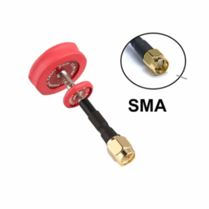 Antena FPV Omnidireccional PAGODA 5.8GHz 50 mm altura SMA