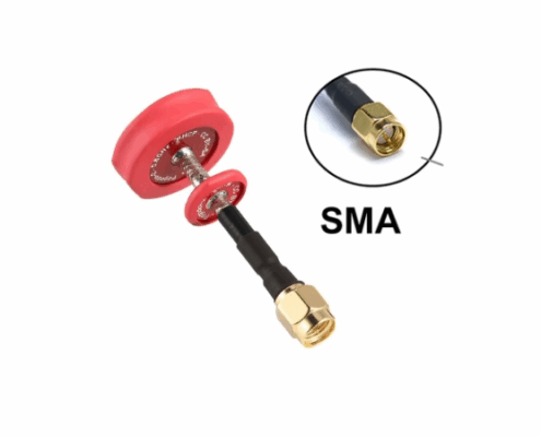 Antena FPV Omnidireccional PAGODA 5.8GHz 50 mm altura SMA