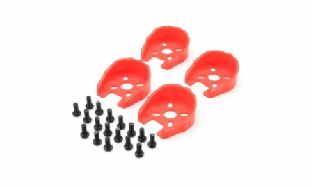 Protectores universales KINGKONG para motores 24 dron Rojos (4pcs)