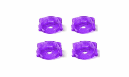 Protectores universales TPU para motores 24 dron Lilas (4pcs)