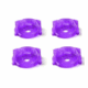 Protectores universales TPU para motores 24 dron Lilas (4pcs)