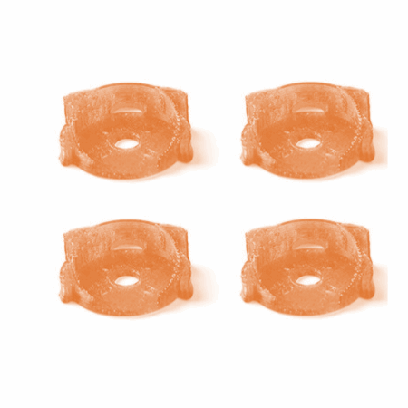 Protectores universales TPU para motores 24 dron Naranjas (4pcs)