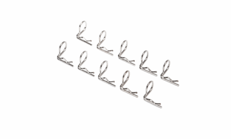 Clips de carrocería Traxxas Pequeños en 90º (10pcs) TRX3935