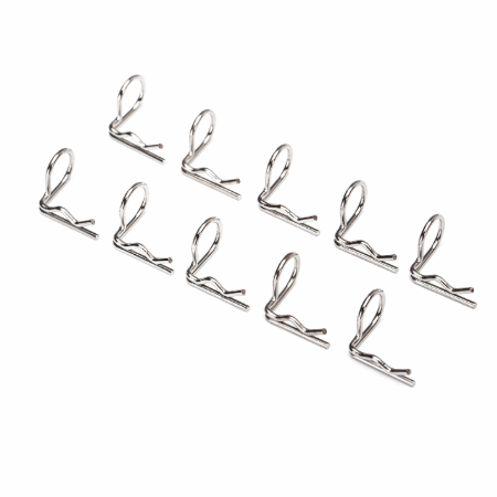Clips de carrocería Traxxas Pequeños en 90º (10pcs) TRX3935