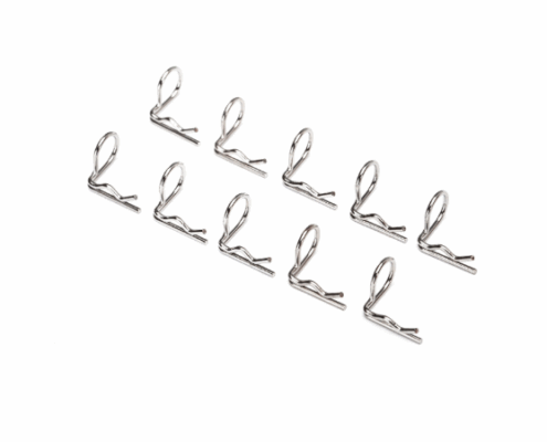 Clips de carrocería Traxxas Pequeños en 90º (10pcs) TRX3935
