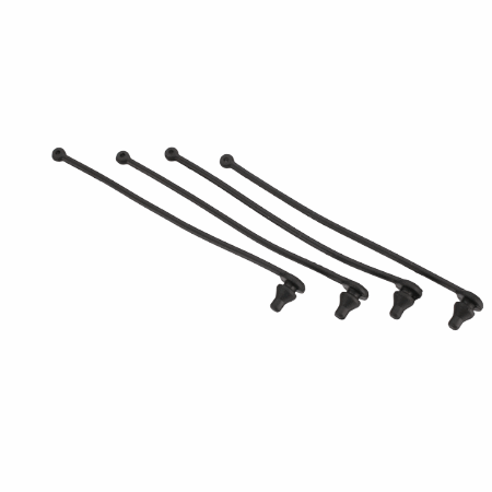 Retenedor de clip de carrocería Traxxas (Negro) (4pcs) TRX5750