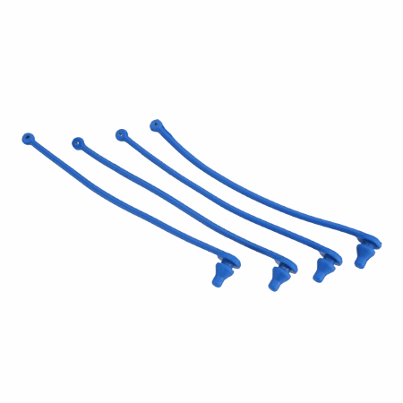 Retenedor de clip de carrocería Traxxas (Azul) (4pcs) TRX5751