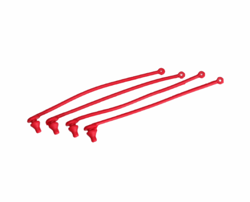 Retenedor de clip de carrocería Traxxas (Rojo) (4pcs) TRX5752