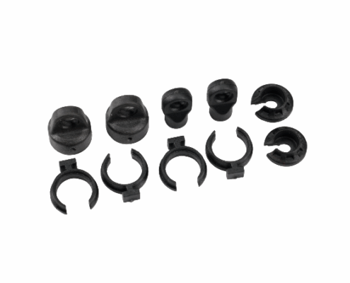 Tapa de amortiguadores y herrajes de amortiguadores GTM Traxxas TRX4M TRX9762A