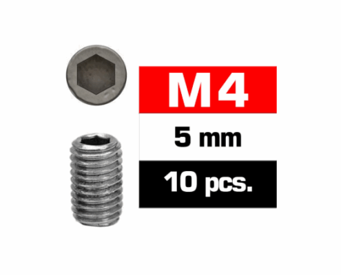 Tornillos prisioneros M4x5 Ultimate Racing (10pcs) UR164405