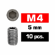 Tornillos prisioneros M4x5 Ultimate Racing (10pcs) UR164405