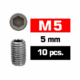 Tornillos prisioneros M5x5 Ultimate Racing (10pcs) UR164505