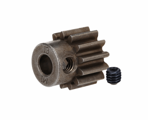 Piñón Traxxas 13 dientes (1.0 paso metrico) para eje de 5mm TRX6486X