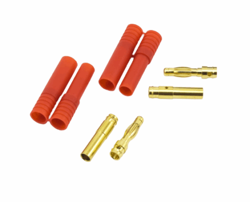 Conector Banana 4.0mm Ultimate Racing (2pc) UR46206