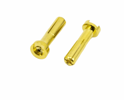 Conector banana de 4mm Macho 90º Ultimate Racing (2pcs) UR46108