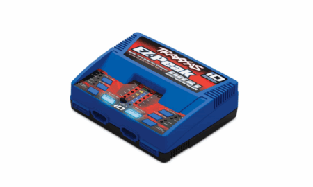 Cargador doble Traxxas EZ-Peak Plus de 8 amperios 2-3S TRX2972