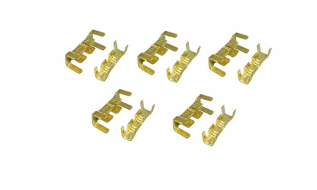 Conector para empalmar cables con funda retráctil