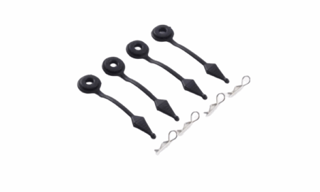 Clips de carrocería Medianos Fastrax (4pcs) FAST888BK