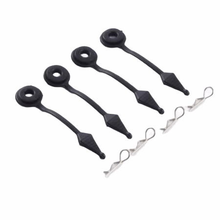 Clips de carrocería Medianos Fastrax (4pcs) FAST888BK