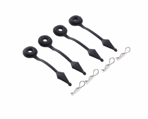Clips de carrocería Medianos Fastrax (4pcs) FAST888BK