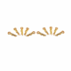 Clips de carrocería Arrowmax pequeños (dorados) (10pcs) AM-103101