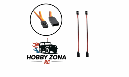 Cable de extensión con conector Futaba/JR ( (macho/hembra) (2pcs)