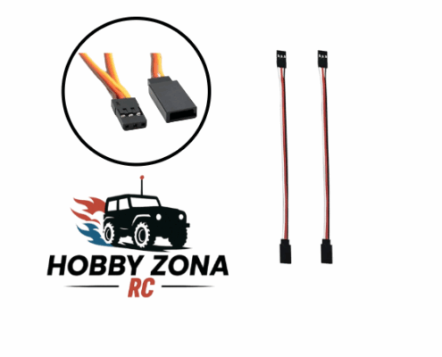 Cable de extensión con conector Futaba/JR ( (macho/hembra) (2pcs)