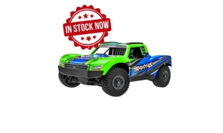 Traxxas Mini Slash BL-2s 1/12 Verde (con batería y cargador USB) RTR TRX108164-1-GRN