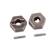 Hexágonos Traxxas 12mm (acero) (2pcs) TRX1654R
