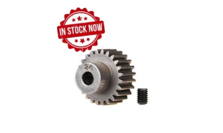 Piñón Traxxas 24T (48p.) para eje de 3mm TRX2424