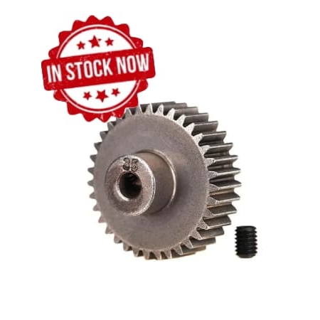 Piñón Traxxas 35T (48p.) para eje de 3mm TRX2435