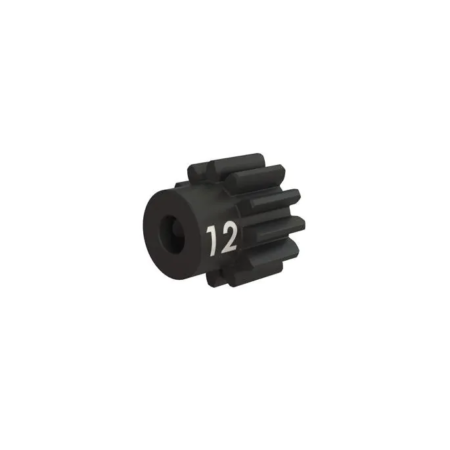 Piñón Traxxas 12 dientes (32p) (acero mecanizado) eje 3mm TRX3942X
