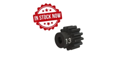 Piñón Traxxas 13 dientes (32p) (acero mecanizado) eje 3mm TRX3943X